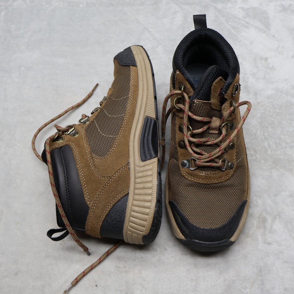 Orthofeet Womens 7B Hiking Boots Green Delta Waterproof Comfort Hiking Trail 882